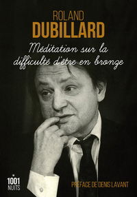 Picture of Méditation sur la difficulté d'être en bronze