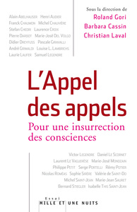 Image de L'Appel des appels. Pour une insurrection des consciences