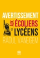 Image de Avertissement aux écoliers et lycéens