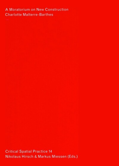 Picture of A Moratorium on New Construction