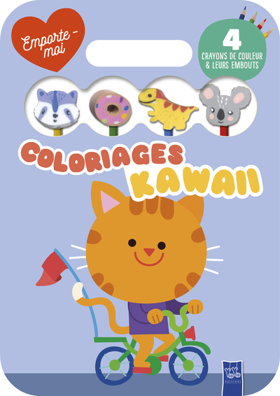Image de Chat - Coloriages kawaii