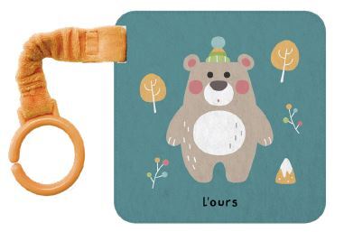 Image de L'ours - Livre poussette en tissu