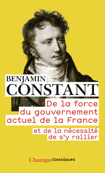 Picture of De la force du gouvernement actuel de la France