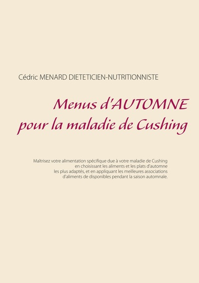Image de Menus d'automne pour la maladie de Cushing