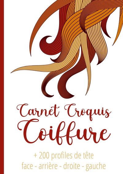 Image de Coiffure Artistique Grand Carnet de Croquis à Spirale Format A4