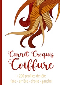 Image de Coiffure Artistique Grand Carnet de Croquis à Spirale Format A4