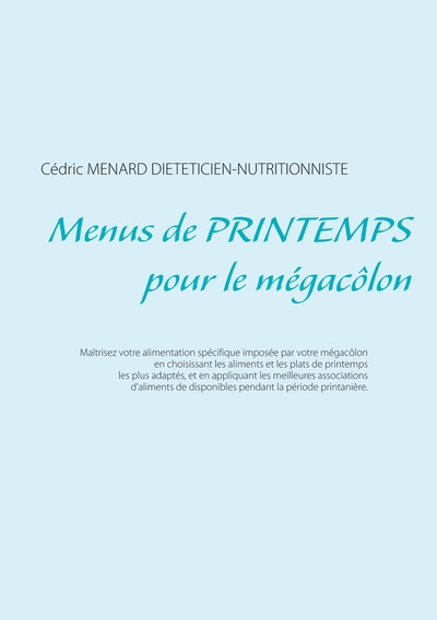 Image de Menus de printemps pour le mégacôlon