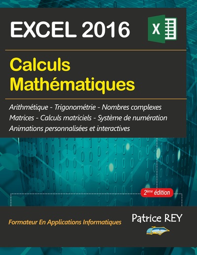 Picture of Calculs mathematiques avec EXCEL 2016