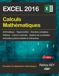 Image de Calculs mathematiques avec EXCEL 2016