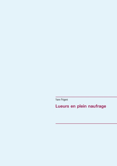 Picture of Lueurs en plein naufrage