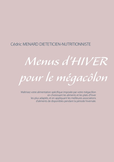 Picture of Menus d'hiver pour le mégacôlon