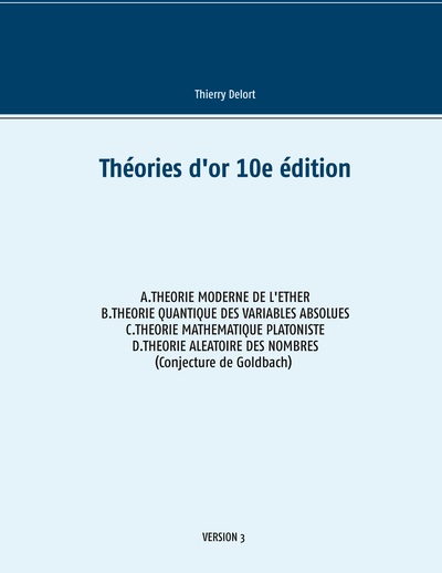 Image de Théories d'or 10e édition
