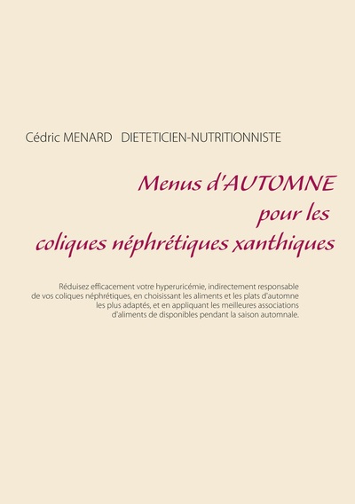 Image de Menus d'automne pour les coliques néphrétiques xanthiques