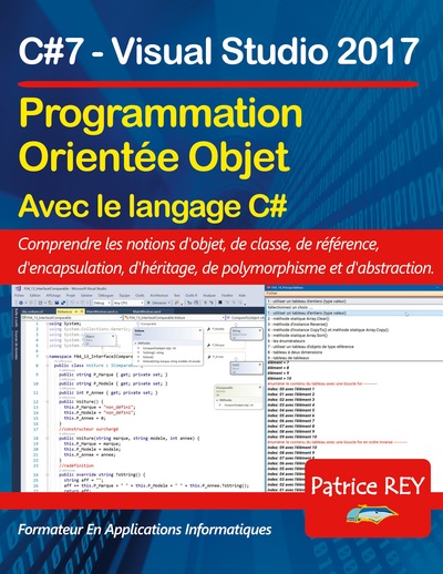 Image de Programmation orientee objet avec C#7 (edition reliee)