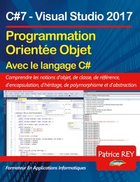 Image de Programmation orientee objet avec C#7 (edition reliee)