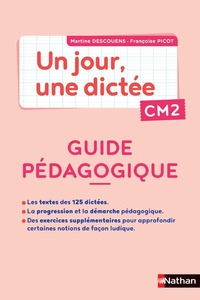 Picture of Un jour, une dictée CM2 - Cahier corrigé + Guide PCF