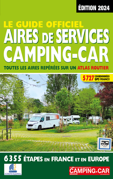 Image de Guide officiel Aires de services camping-car 2024