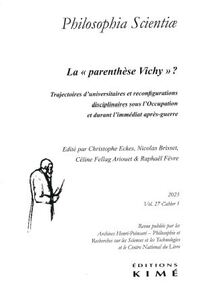 Picture of Philosophia scientiae vol.27/1