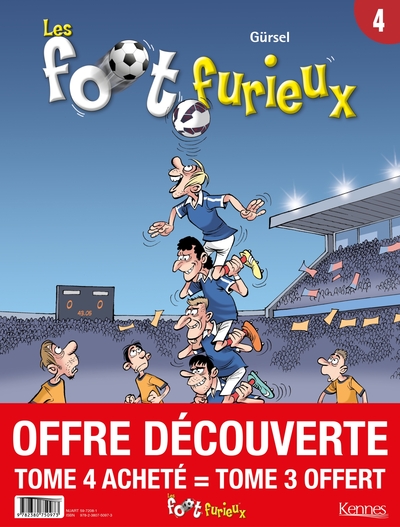 Picture of Les Foots furieux - pack T04 acheté = T03 offert - 2020