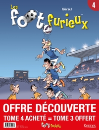 Picture of Les Foots furieux - pack T04 acheté = T03 offert - 2020