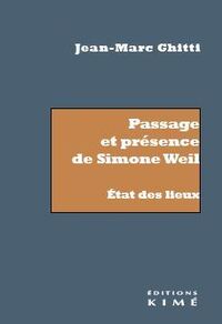 Picture of Passage et présence de Simone Weil, état des lieux