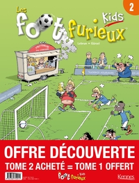 Picture of Les Foots furieux Kids - pack T02 acheté = T01 offert - 2020
