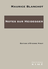 Image de Notes sur Heidegger