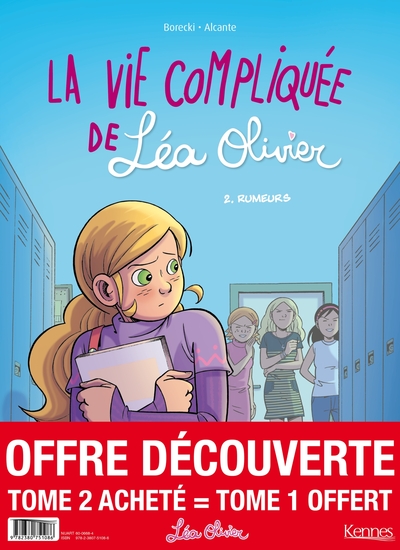 Image de La Vie compliquée de Léa Olivier BD - pack T02 acheté = T01 offert