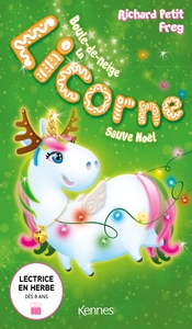 Image de Boule de neige la licorne sauve Noël