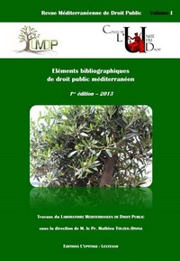 Image de FONDATION DU LM-DP. ÉLÉMENTS BIBLIOGRAPHIQUES DE DROIT PUBLIC MÉDITERRANÉEN