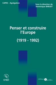 Picture of Penser et construire l'Europe