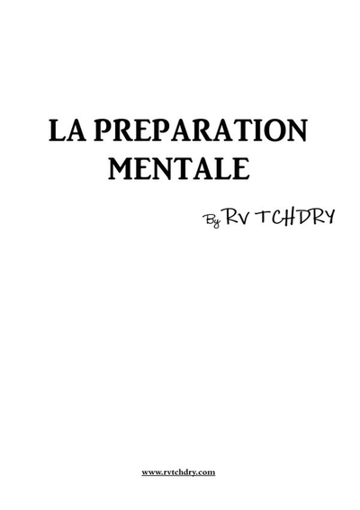 Image de La préparation mentale By Rv TCHDRY