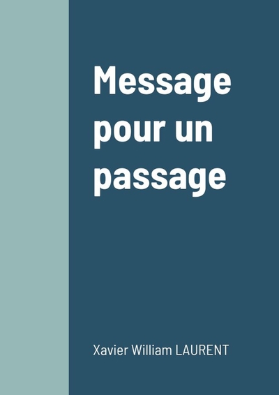 Picture of Message pour un passage