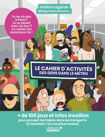 Picture of Le cahier d’activités des gens dans le métro