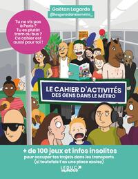 Picture of Le cahier d’activités des gens dans le métro