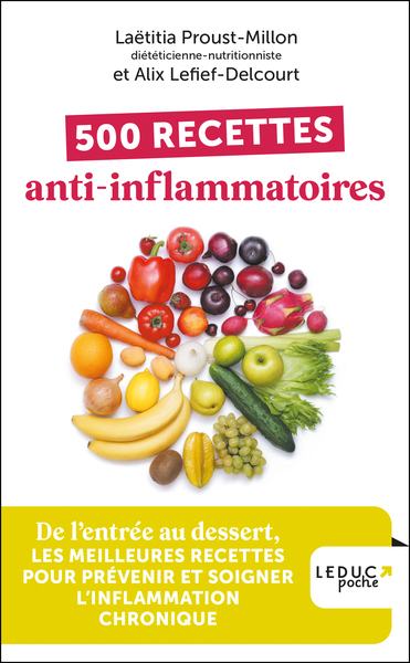 Image de 500 recettes anti-inflammatoires