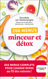 Image de 200 menus minceur et détox - édition 2023