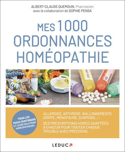 Picture of Mes 1000 ordonnances homéopathie