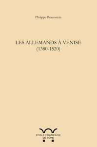 Picture of Les allemands à Venise (1380-1520)
