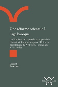 Image de Une réforme orientale à l'âge baroque