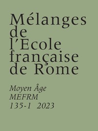 Picture of Mélanges de l’École française de Rome. Moyen Âge  (135-1)