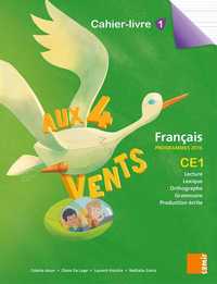 Image de Aux 4 Vents (NE) - Cahier-livre 1 CE1