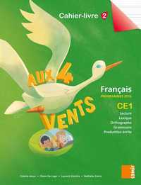 Image de Aux 4 Vents (NE) - Cahier-livre 2 CE1