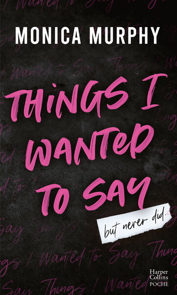 Picture of Things I Wanted to Say (But Never Did)  (Édition française)