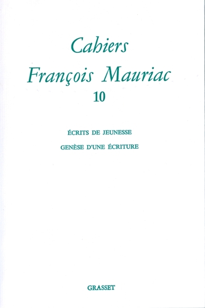 Picture of Cahiers numéro 10