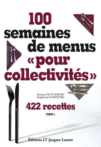 Image de 100 semaines de menus pour collectivités