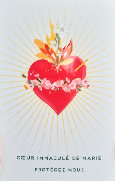 Picture of Coeur immaculé de Marie - vernis selectif - 25 ex