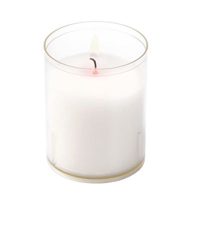 Image de Veilleuse votives 50 mm diamètres blanche - H 65 mm
