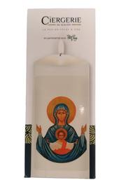 Image de Cierge blanc - Marie Mère de l'Emmanuel