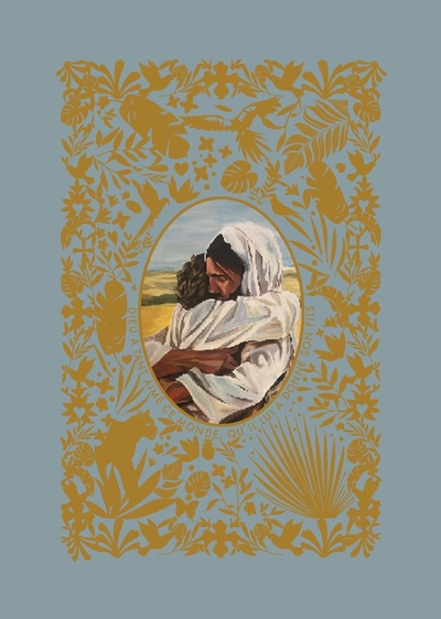 Image de Lot de 25 images en dorure médaillon "Jésus mon ami version 1"